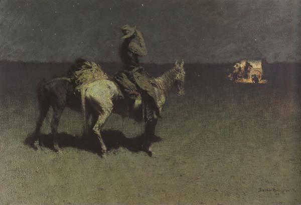 Frederic Remington The Stranger (mk43) oil painting picture